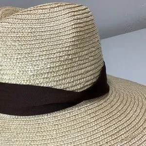 Brixton | Accessories | Brixton Straw Fedora Sun Brown Band  display picture 1